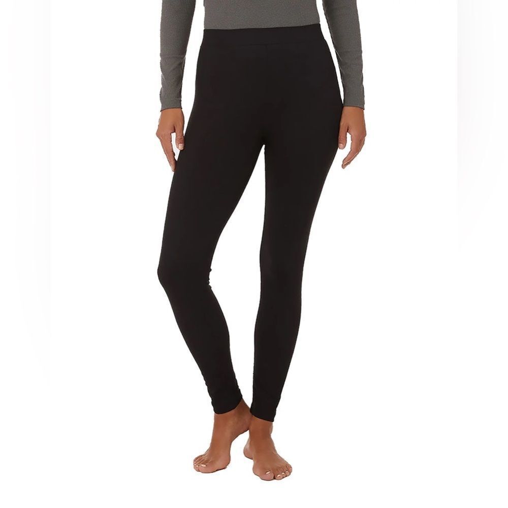 32 Degrees Ribbed Leggings Athleisure Black Medium NEW Comfy